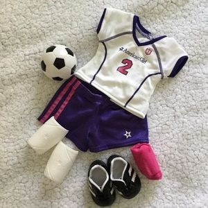 American Girl Doll Soccer Outfit